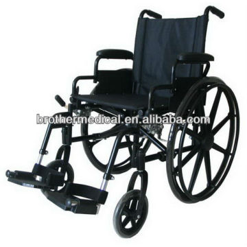 Cadeira de rodas em aço revestido a pó com CE